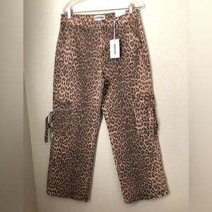 Disclosure baggy cargo Leopard Print Cargo jeans 13/31
